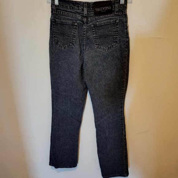 Valentino Dark Blue Skinny Ankle Crop Jeans 27 - Picture 6 of 6